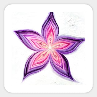 Flower of the feminine energy Sticker